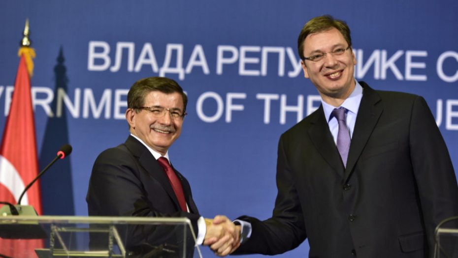 Aleksandar Vučić Davutoglu