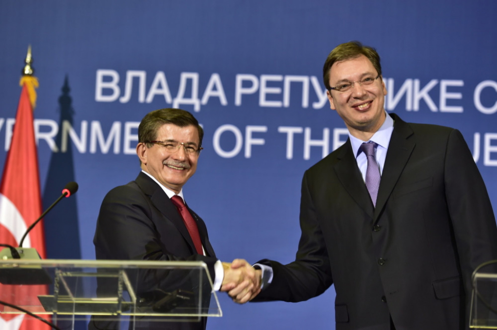 Aleksandar Vučić Davutoglu