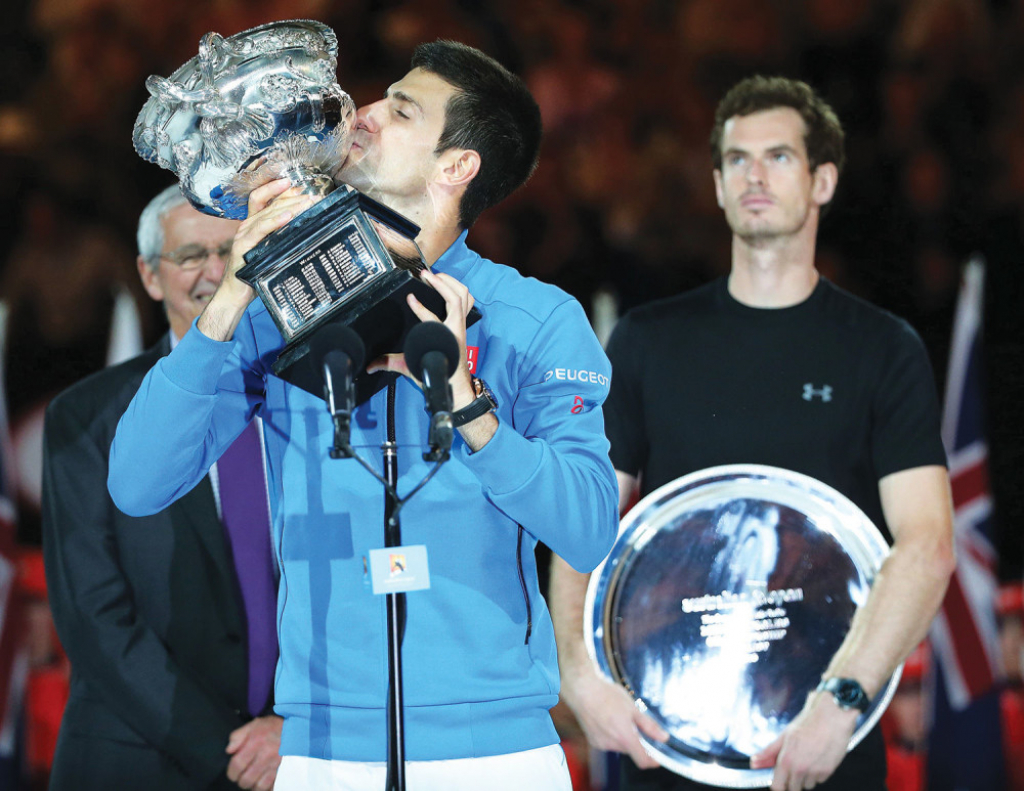 Novak je i prošle godine u finalu Melburna preslišao Marija