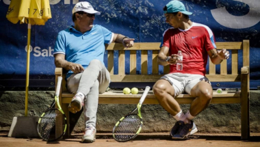 Toni Nadal sa Rafaelom