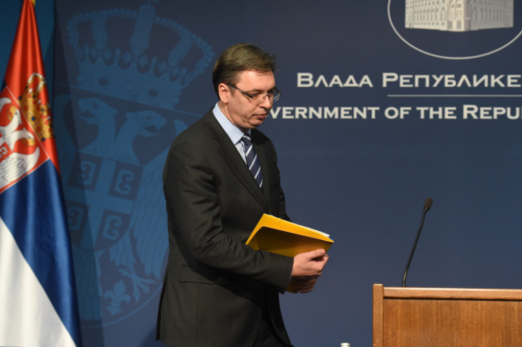 Premijer Aleksandar Vučić