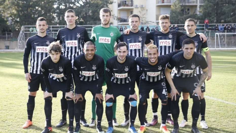 FK Partizan, startna postava na Kipru