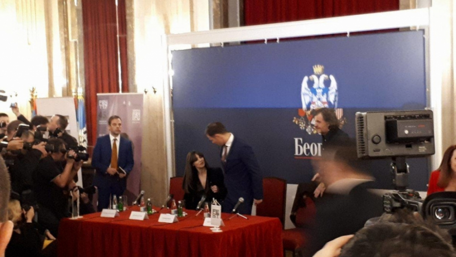 Monika Beluči i Siniša Mali