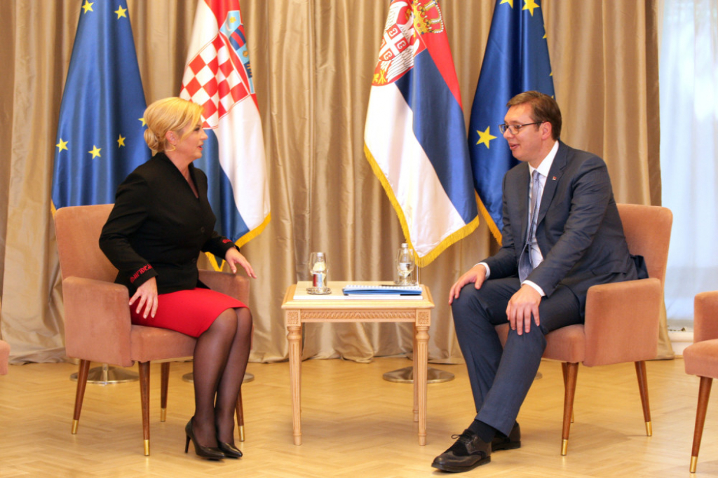 Aleksandar Vučić i Kolinda Grabar Kitarović