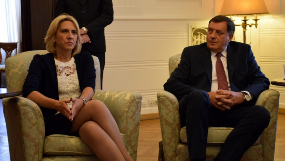 Željka Cvijanović i Milorad Dodik