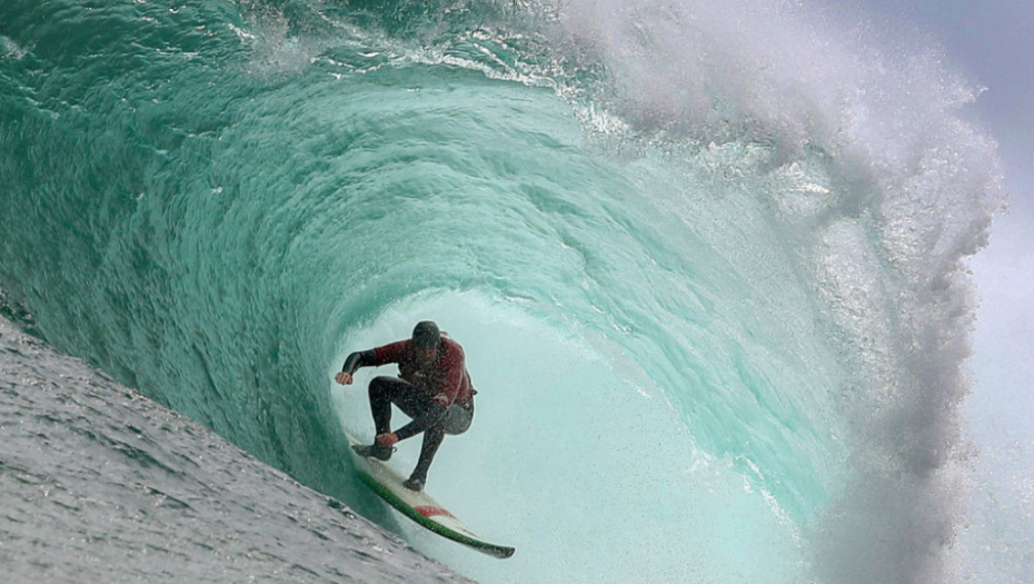 Surfer u Južnoj Africi