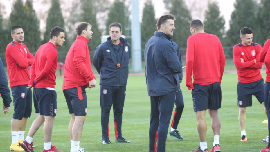 Reprezentacija Srbije trening orlovi