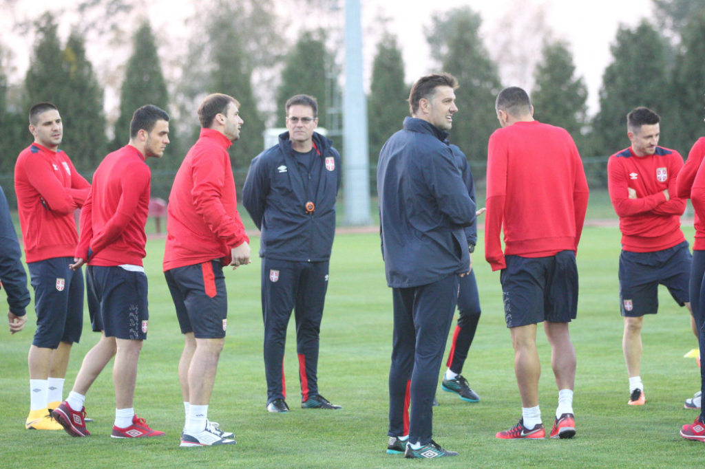 Reprezentacija Srbije trening orlovi