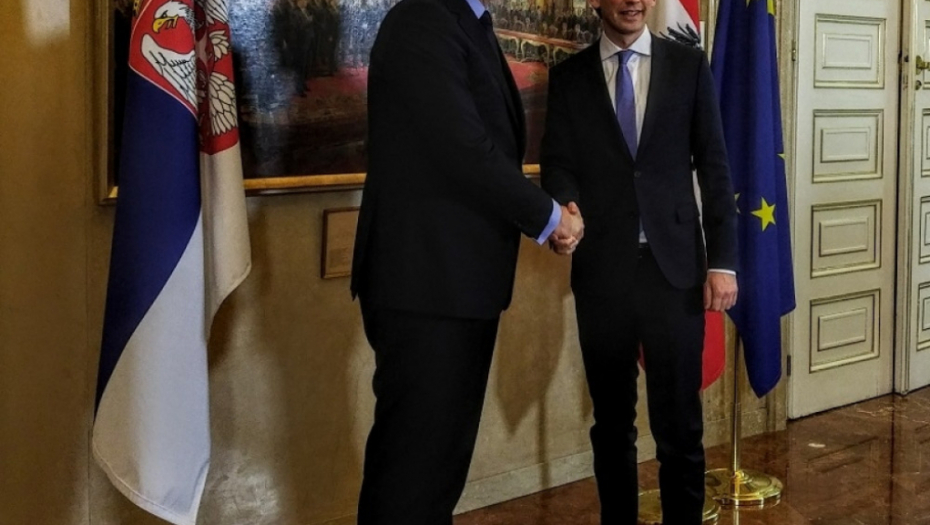 Aleksandar Vučić i Sebastijan Kurc