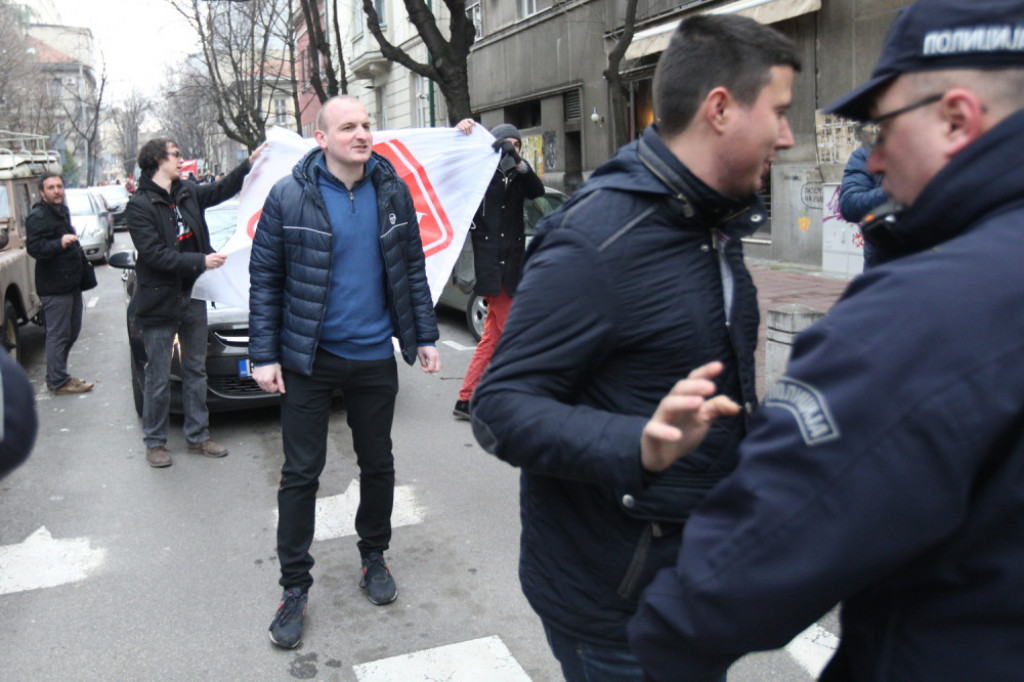 Nedić protest