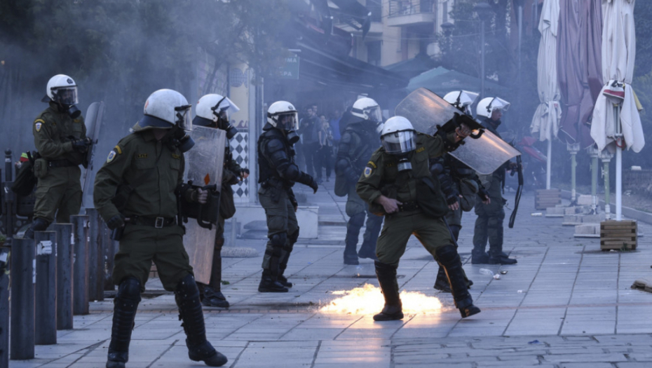 Protesti u Solunu