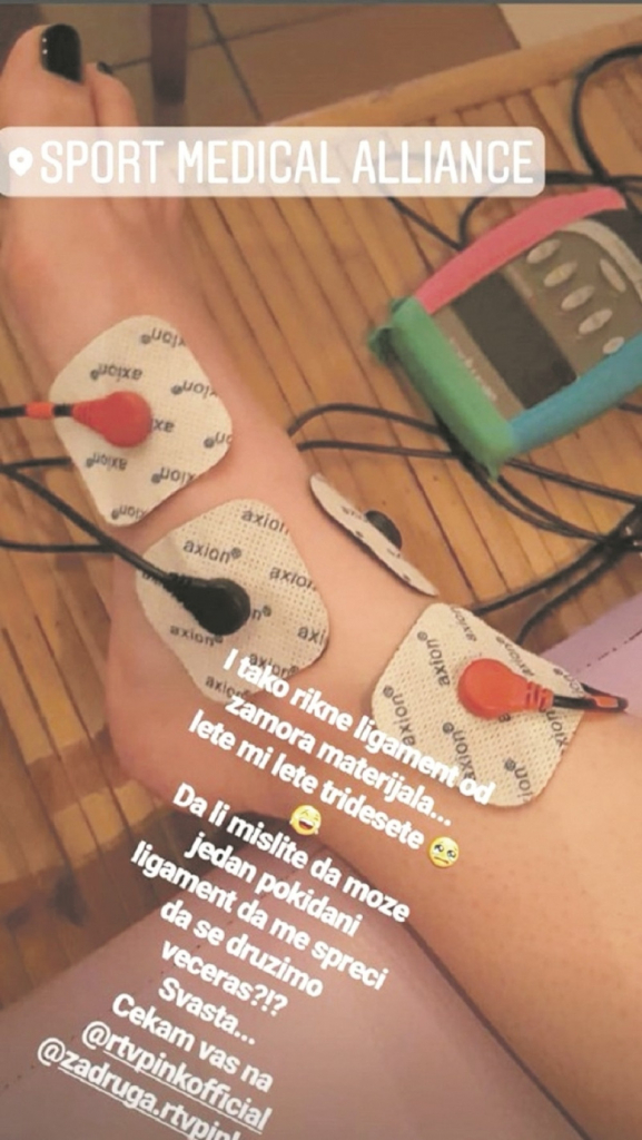 Dušica Jakovljević pokidala ligamente