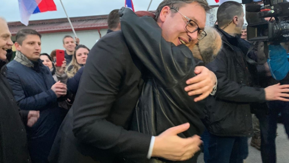 Aleksandar Vučić i deda Slavko