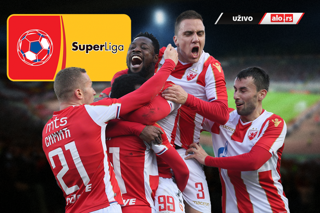 Crvena zvezda, Superliga, prenos uživo