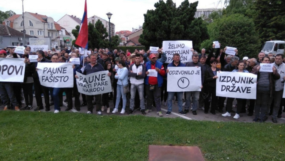 Protest, Paraćin