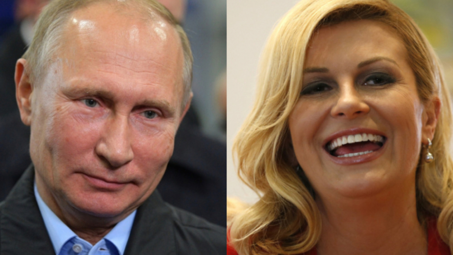 Vladimir Putin, Kolinda grabar Kitarović