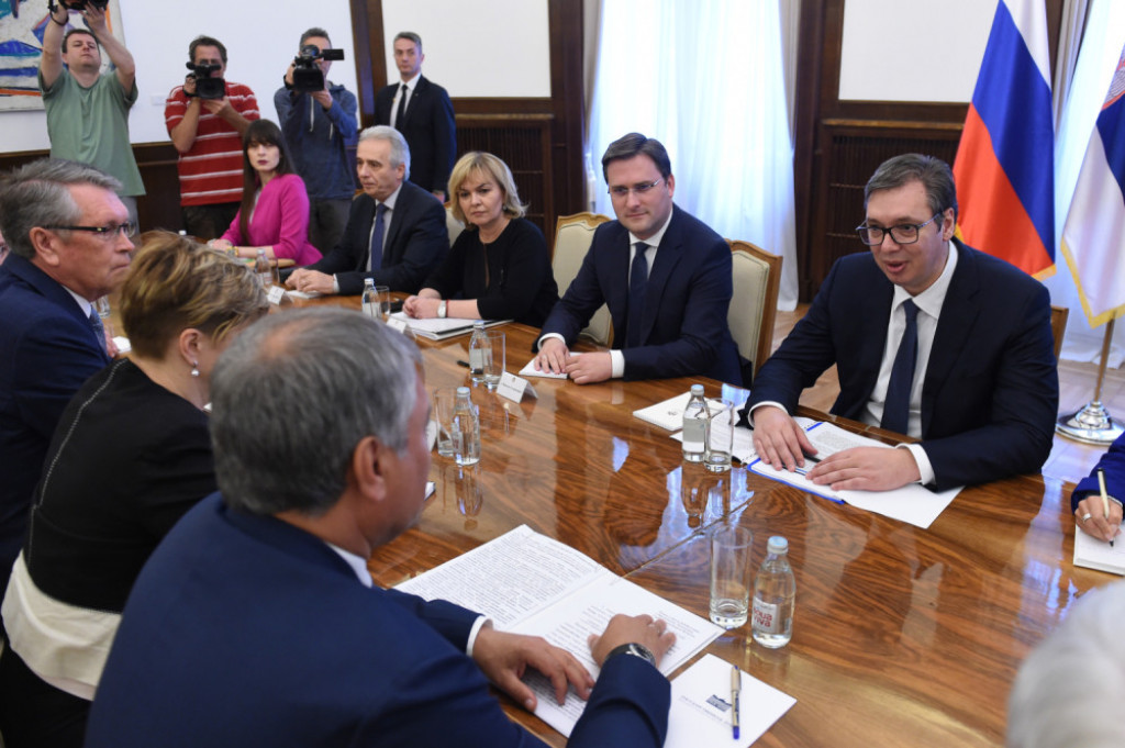 Vjačeslav Volodin, Aleksandar Vučić