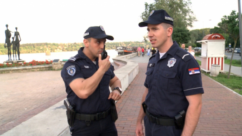 Nikola Lalić, Tihomir Puač, policajci, spasavanje