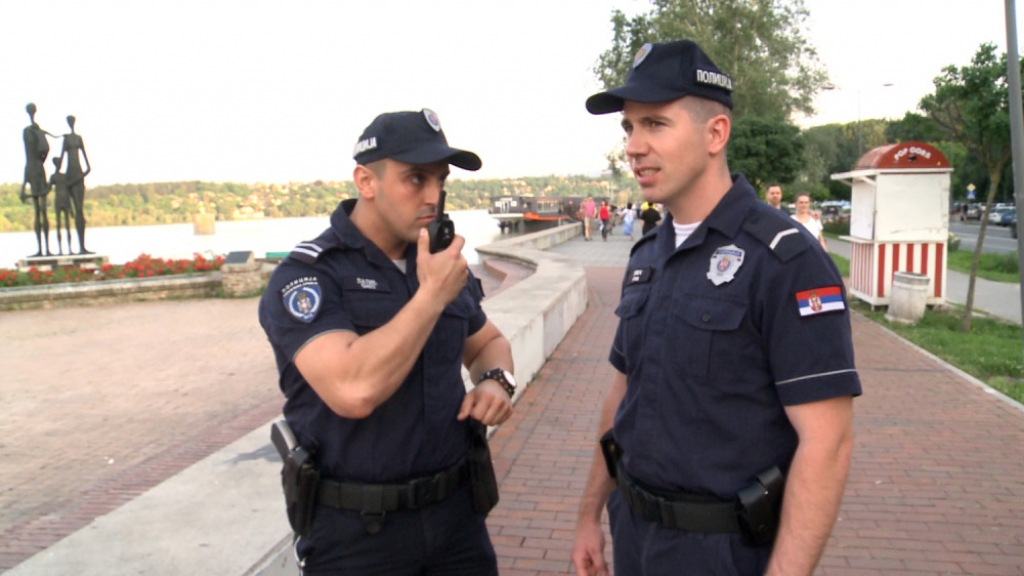 Nikola Lalić, Tihomir Puač, policajci, spasavanje