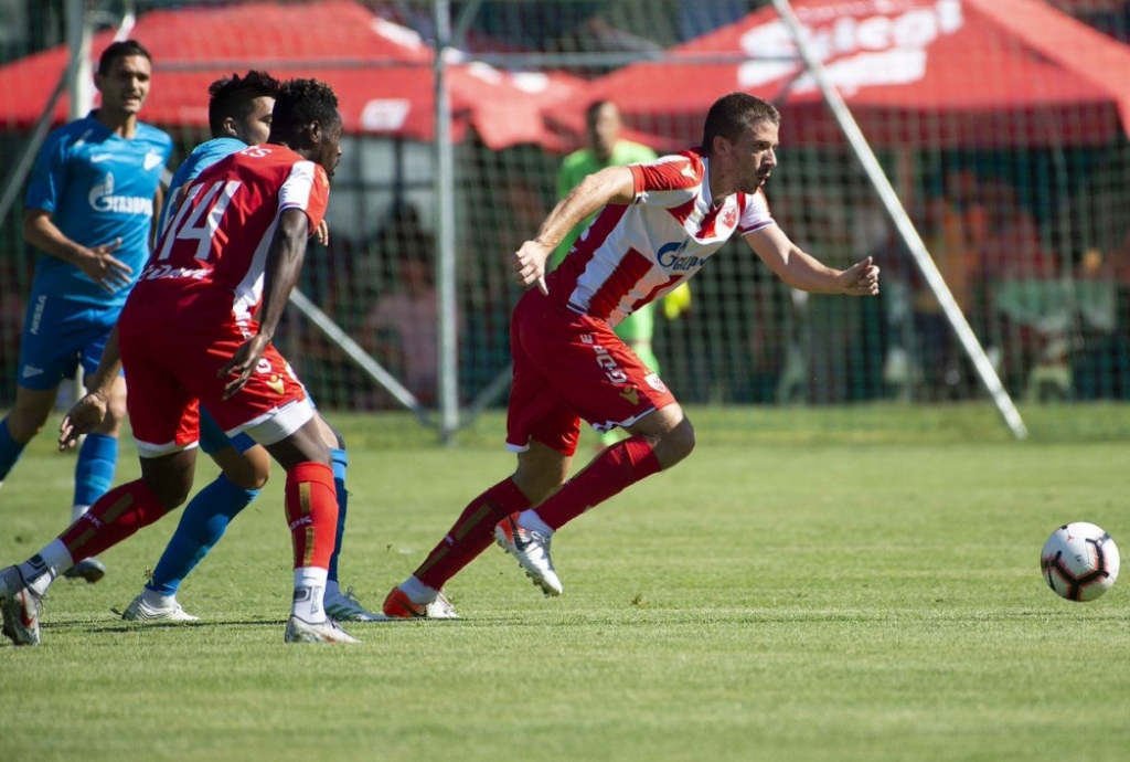 Crvena zvezda - Zenit, pripreme