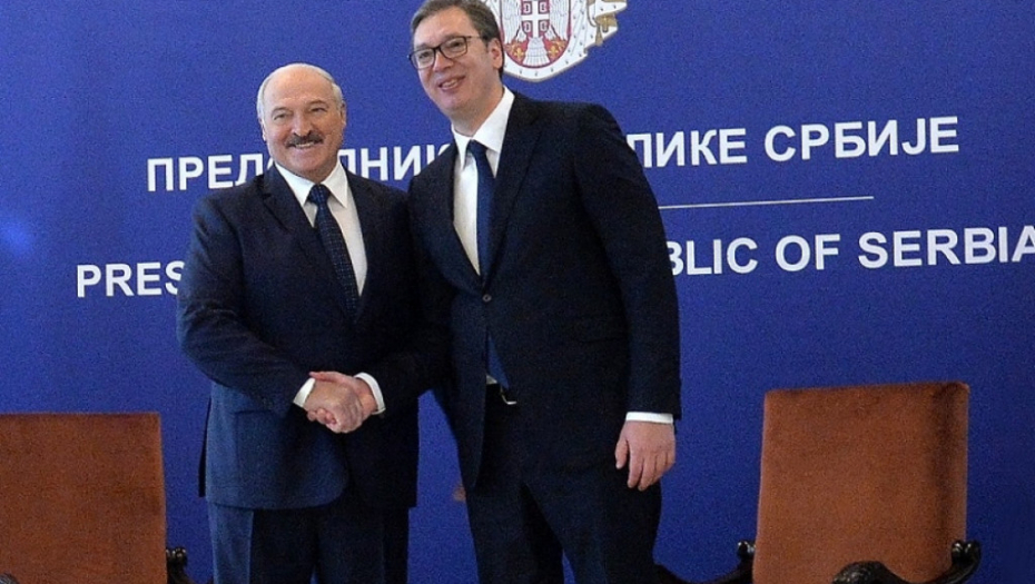 Aleksandar Vučić i Aleksandro Lukašenko