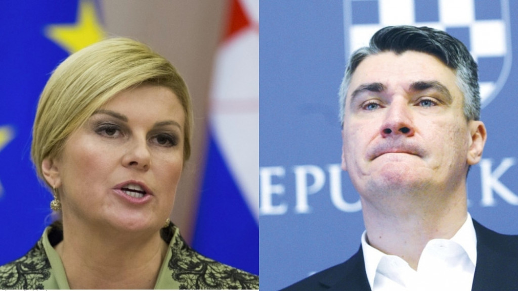 Kolinda Grabar Kitarović, Zoran Milanović