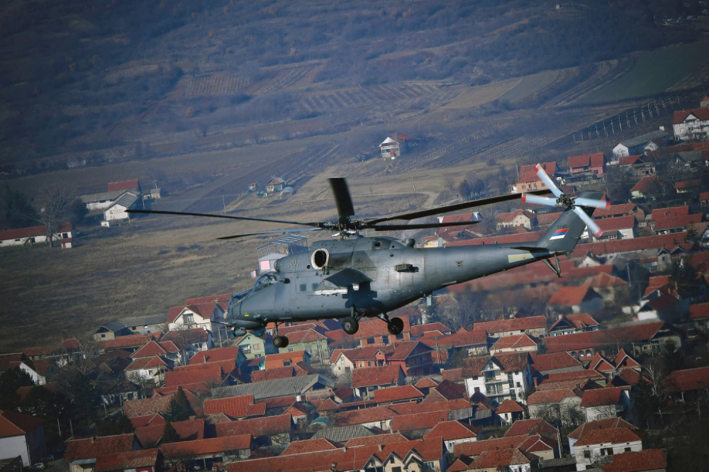 Mi-35M, helikopteri, Vojska Srbije