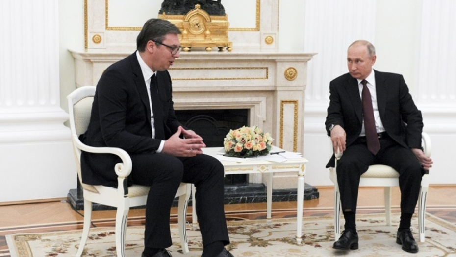 Aleksandar Vučić, Vladimir Putin