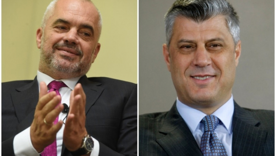 Edi Rama, Hašim Tači