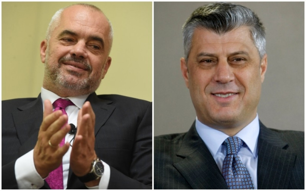 Edi Rama, Hašim Tači