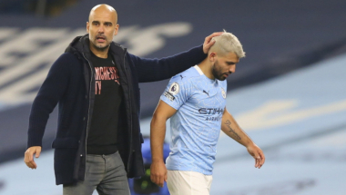 Pep Gvardiola Serhio Aguero