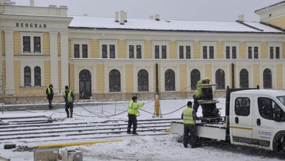 Svi radovi na Savskom trgu biće završeni do Savindana