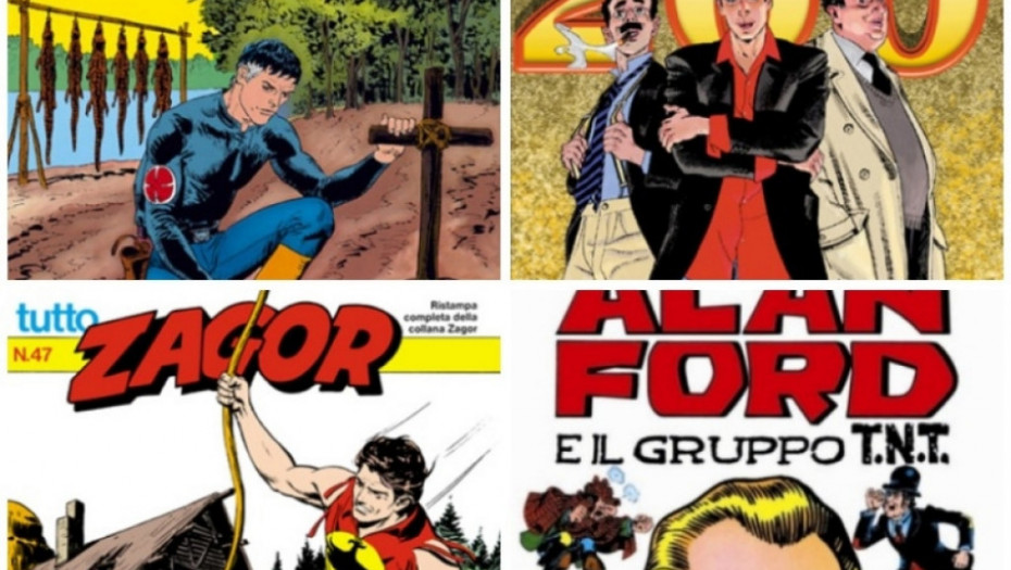 strip, Dilan Dog, Zagor, Alen Ford