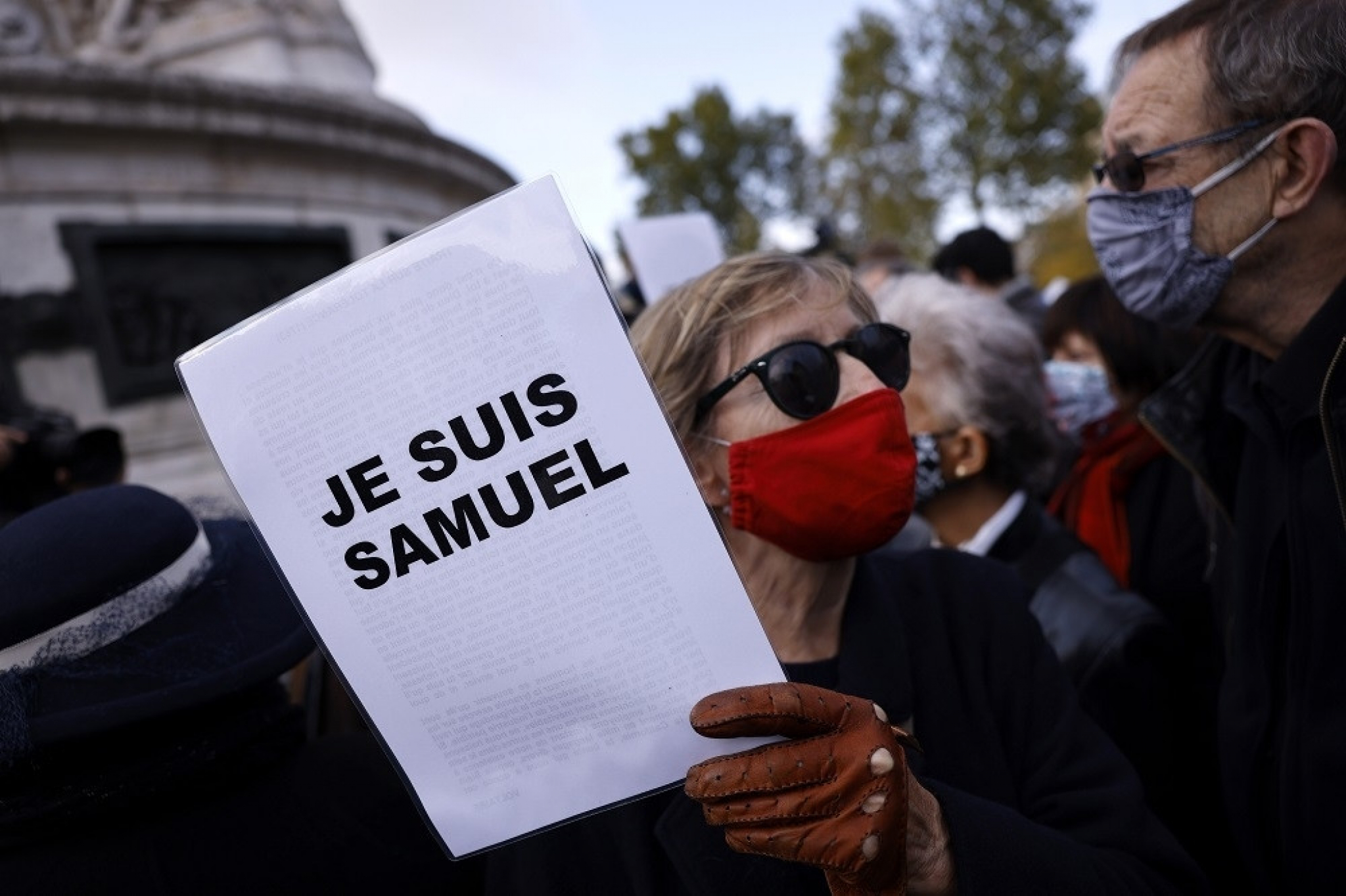 Protesti povodom smrti Samuela Patija