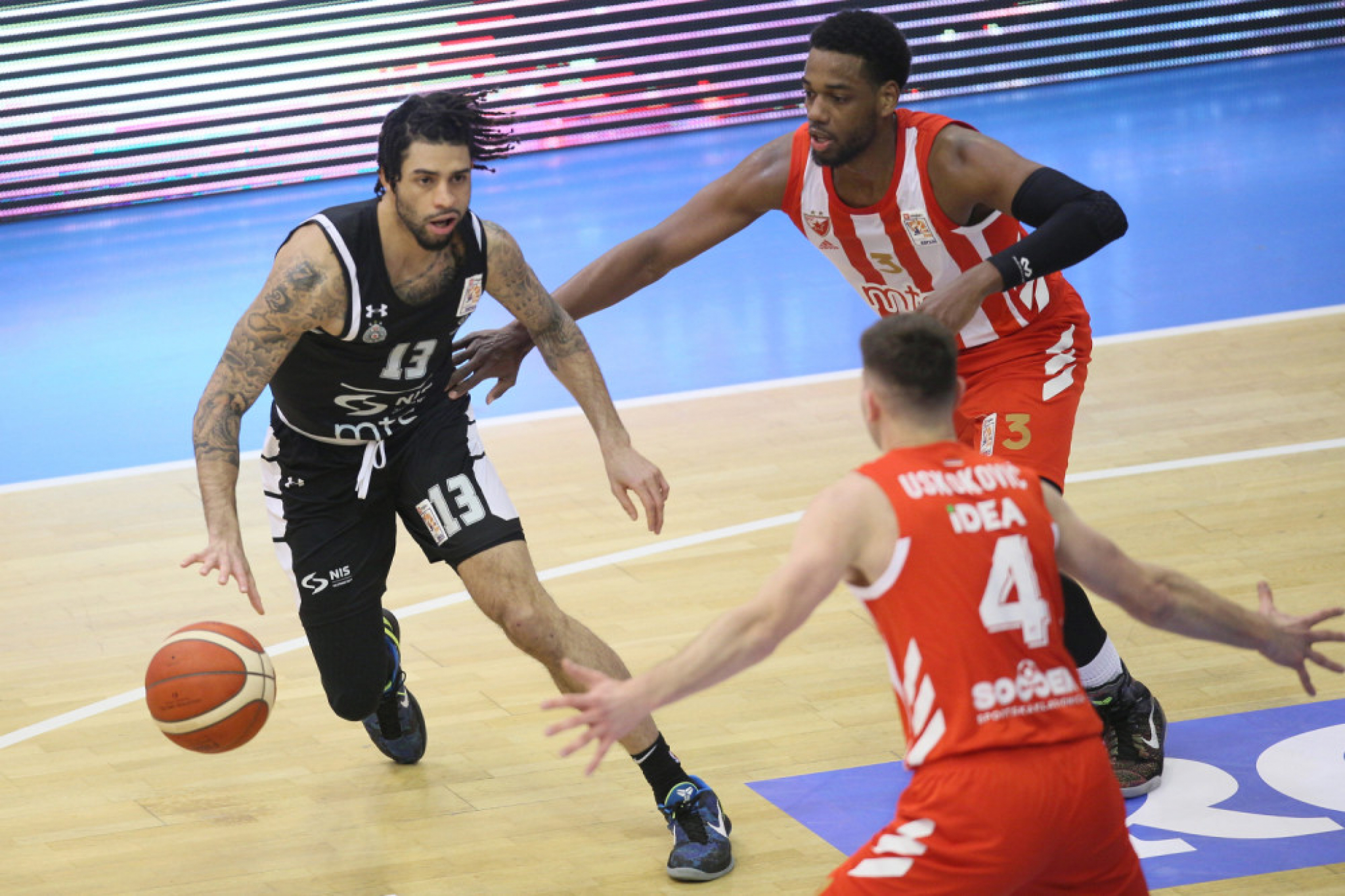 polufinale KRK Crvena zvezda - Partizan 79:78