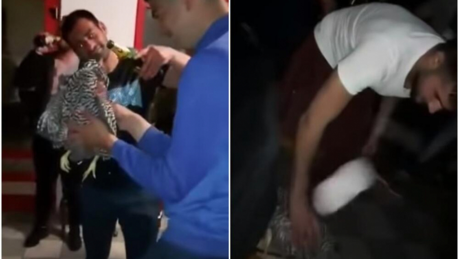 NAPILI KOKOŠKU, PA JE ŠUTIRALI KAO LOPTU! Snimak sa razuzdane žurke izazvao bes u javnosti (UZNEMIRAVAJUĆI VIDEO)