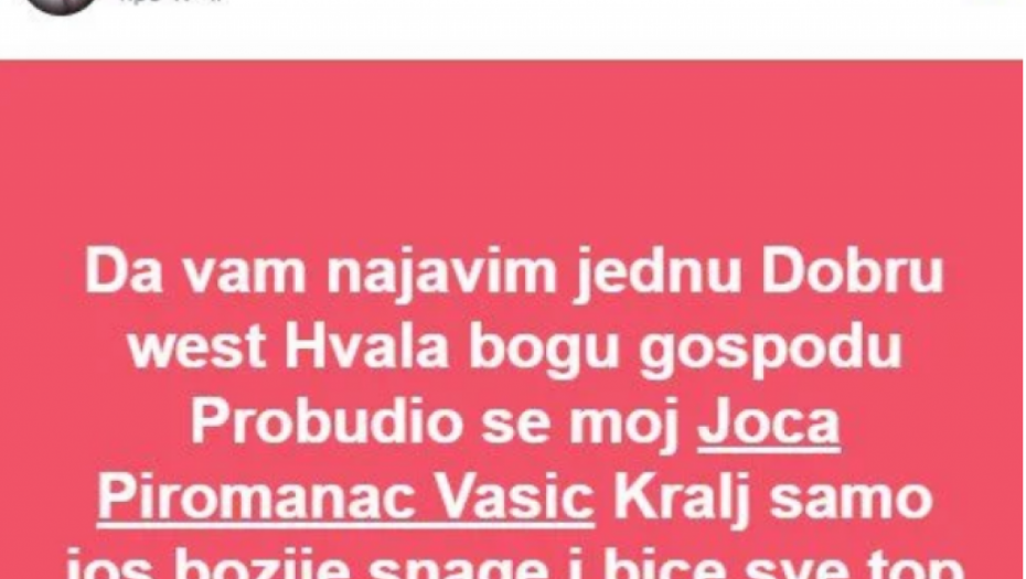 NAJNOVIJA VEST Probudio se mladi violinista, brat Jovana Vasića Piromanca otkrio detalje njegovog zdravstvenog stanja!