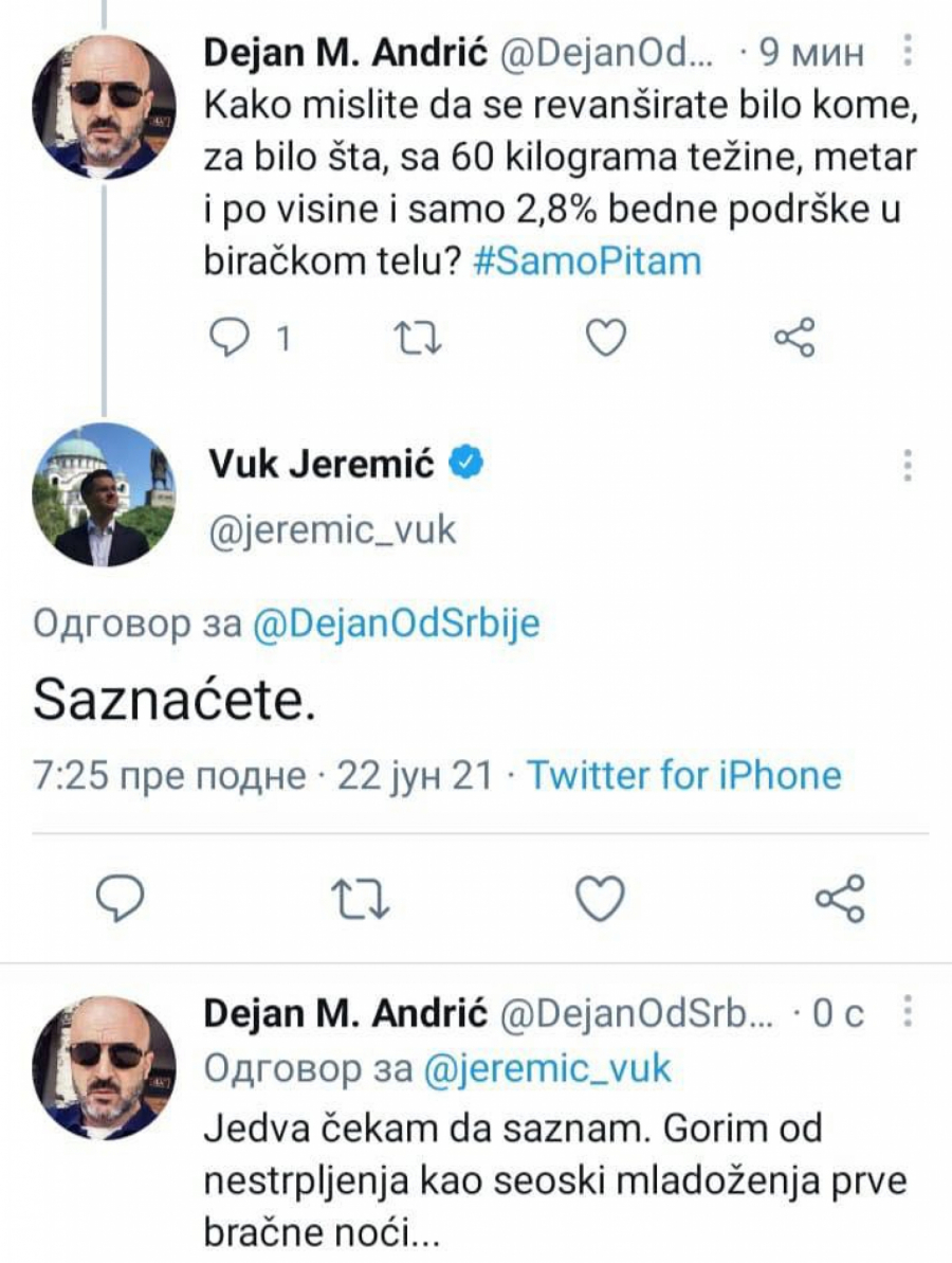 NAROD SE SPRDA SA JEREMIĆEM 