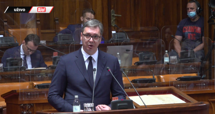 PREDSEDNIK VUČIĆ VLASTIMA U CRNOJ GORI Radite sa svojom nezavisnošću šta hoćete, ne damo više na Srbiju! (VIDEO)