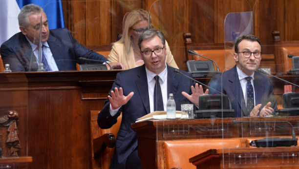 VUČIĆ ODGOVORIO GLIŠIĆU U SKUPŠTINI "Lako je kritikovati sa distance, ali pokazalo se da sam bio u pravu za Briselski sporazum!"