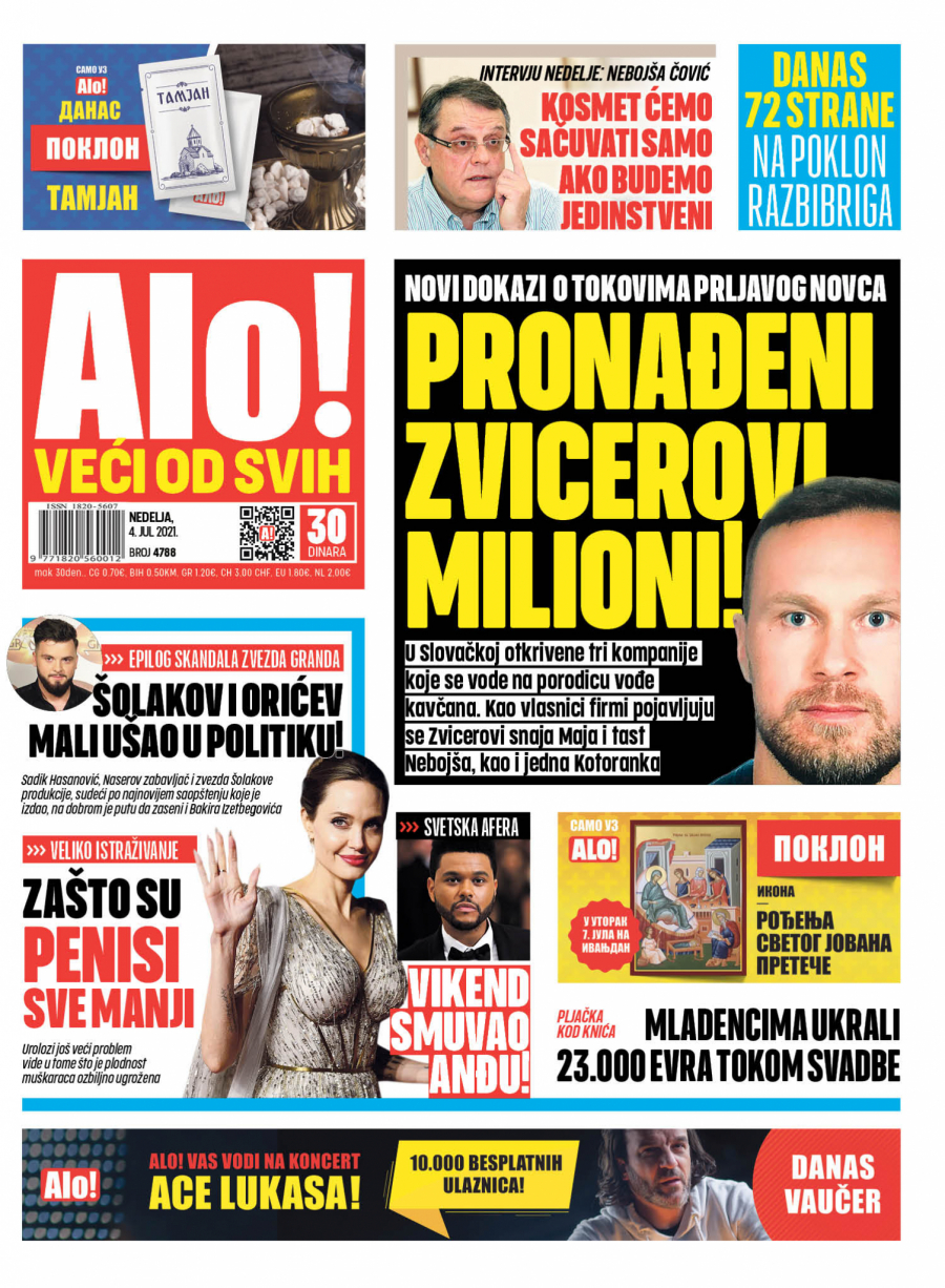 Pronađeni Zvicerovi milioni!