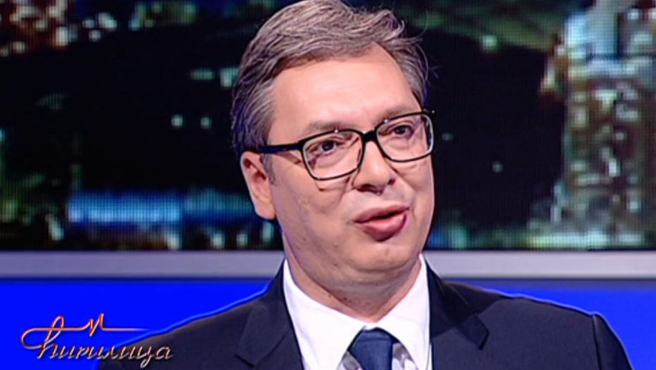 VUČIĆ U ĆIRILICI Predsednik najavio novu eru u Srbiji