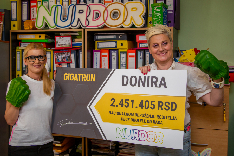 Gigatron i NURDOR - Važno je brinuti o drugima