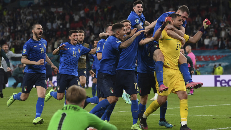 FUDBAL SE NE VRAĆA KUĆI! Italija je novi šampion Evrope, Donaruma heroj "azura"!