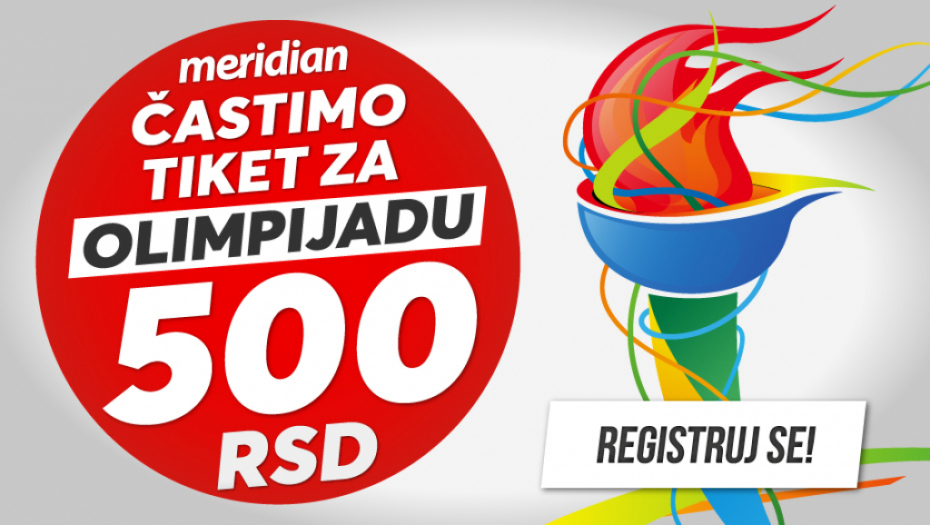 POKLON TIKET ZA OLIMPIJSKE IGRE – ODMAH DOBIJAŠ 500 RSD