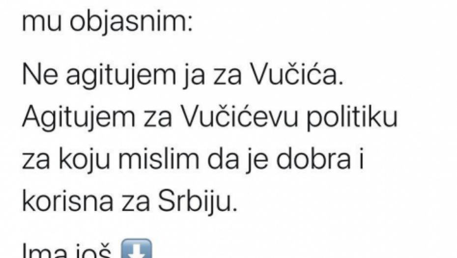 Nebojša Krsitć odgovorio Borisu Tadiću