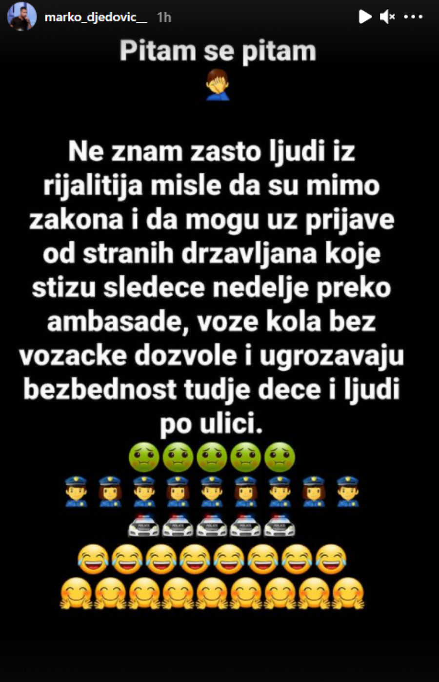 TARA DIVLJA ULICAMA BEOGRADA BEZ DOZVOLE, ĐEDOVIĆ JE PODSETIO NA TUŽBU! Ovako mu je odgovorila!