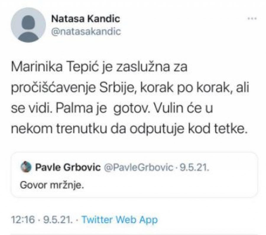 TRIO ZA UNIŠTENJE SRPSKOG NARODA! Nataša Kandić hvali Mariniku Tepić, a u svemu im pomaže i Aljbin Kurti!