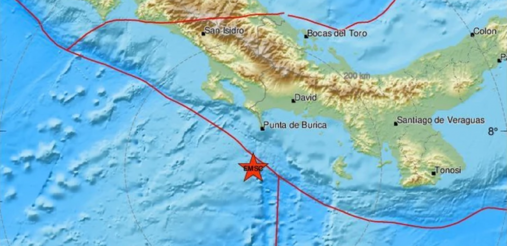 SNAŽAN ZEMLJOTRES Treslo se u Panami i Kostariki jačinom od čak 6,9 stepeni Rihtera