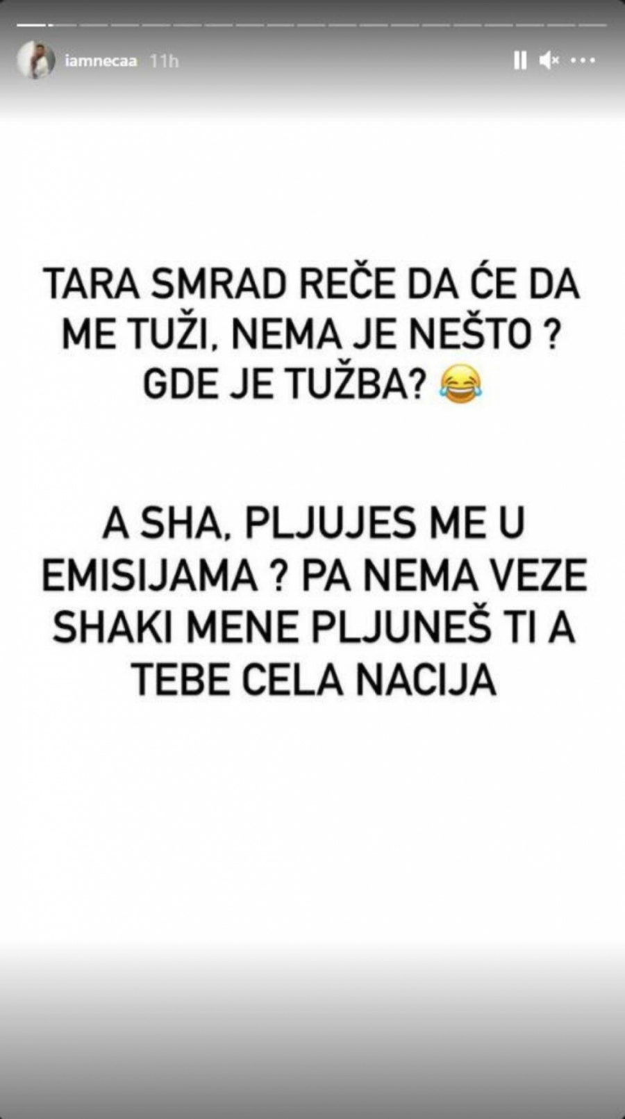 TARA JE SMRAD, A NENADA PLJUJE CELA SRBIJA! Bivši zadrugar urnisao repera i Simovu, ove reči definitivno nismo očekivali od njega (FOTO)